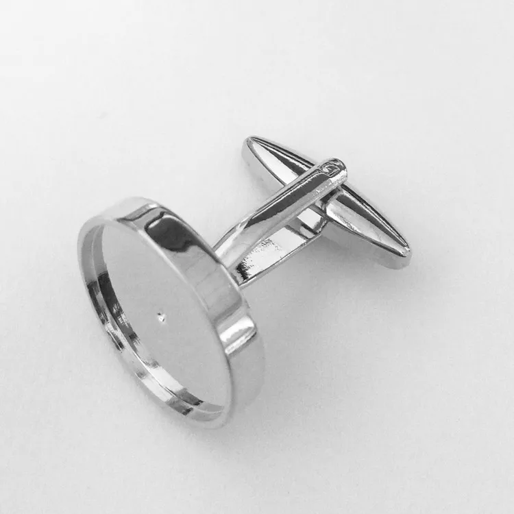 Изготовленный на заказ DIY запонки монетница из Нержавеющей Стали Запонки blanks футболки для девочек