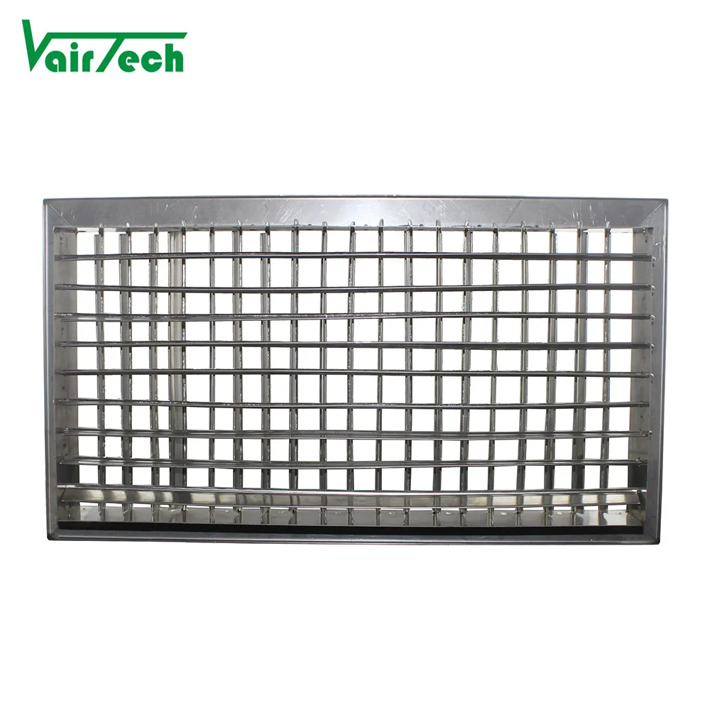 Modern Design HVAC Stainless Steel Registers and Grilles Air Louvers Vent for Air Conditioning Ventilation