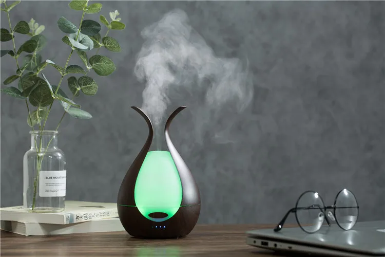 perfect ultrasonic mist maker for essential oil mist spraying night lamp air freshener aromatherapy commercial aroma diffuser