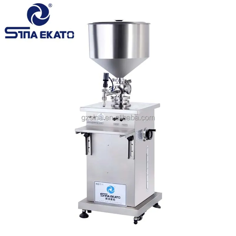semi-automatic shower gel/shaving gel/body cream filling machine