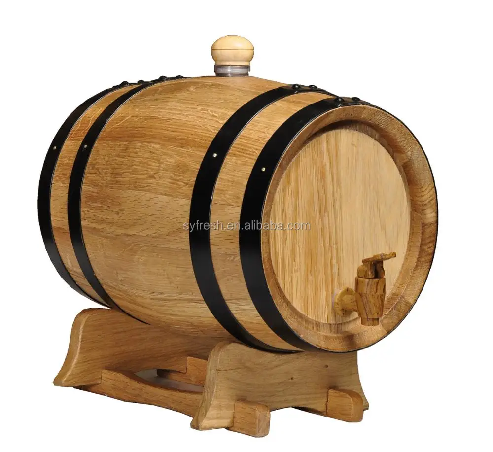 
Sales of 304 stainless steel interior oak beer barrels 