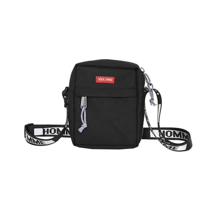 custom women mini small fashion canvas shoulder crossbody messenger bag