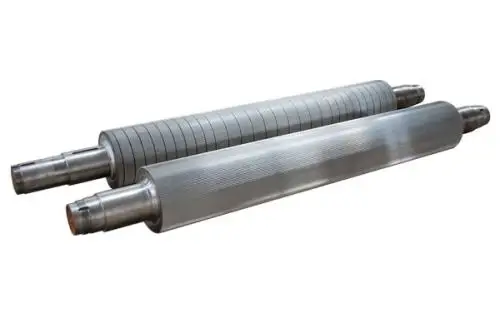 Professional high precision Corrugated roller alloy steel corrugate cardboard roller