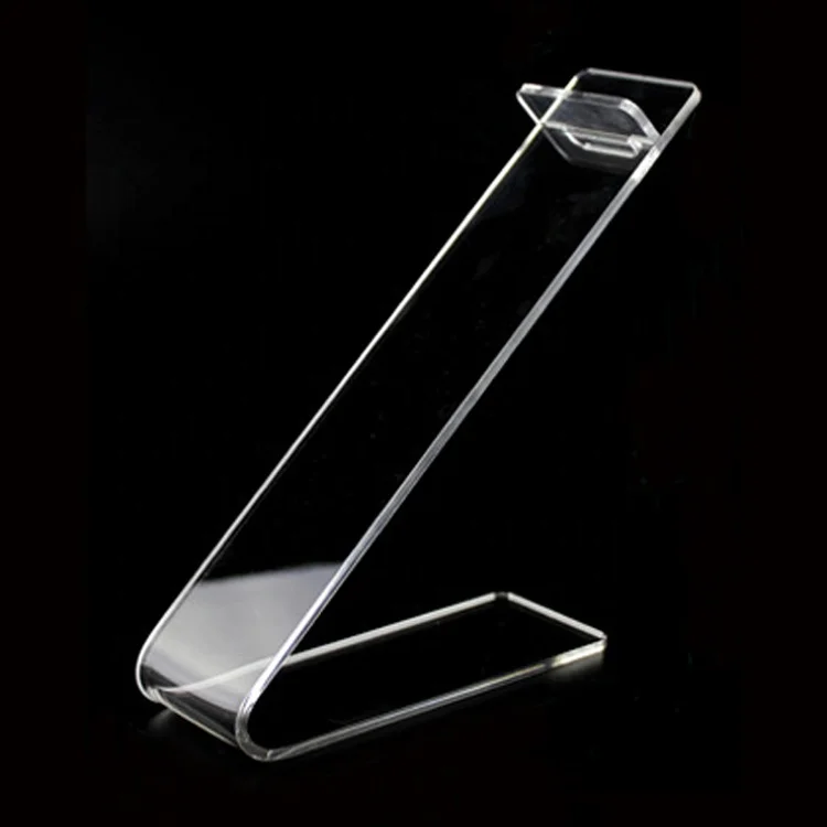 Factory supply high quality acrylic shoes display stand clear table top acrylic shoes holder acrylic display