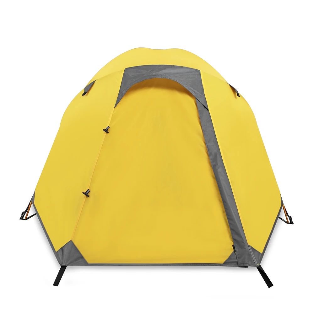 2 Color Double-Layer Camping Tent 1-2 People Outdoor Camping Ultra Light Tent 3 orders