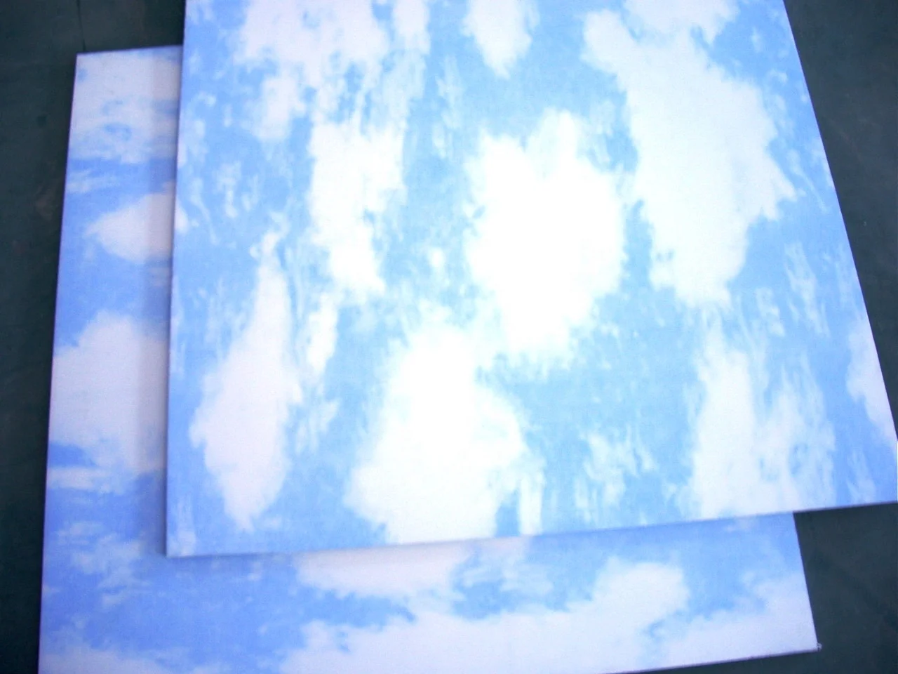 PVC Laminated 6mm Fiber Cement Board-Sound-Absorption Calcium Silicate Ceiling Panel