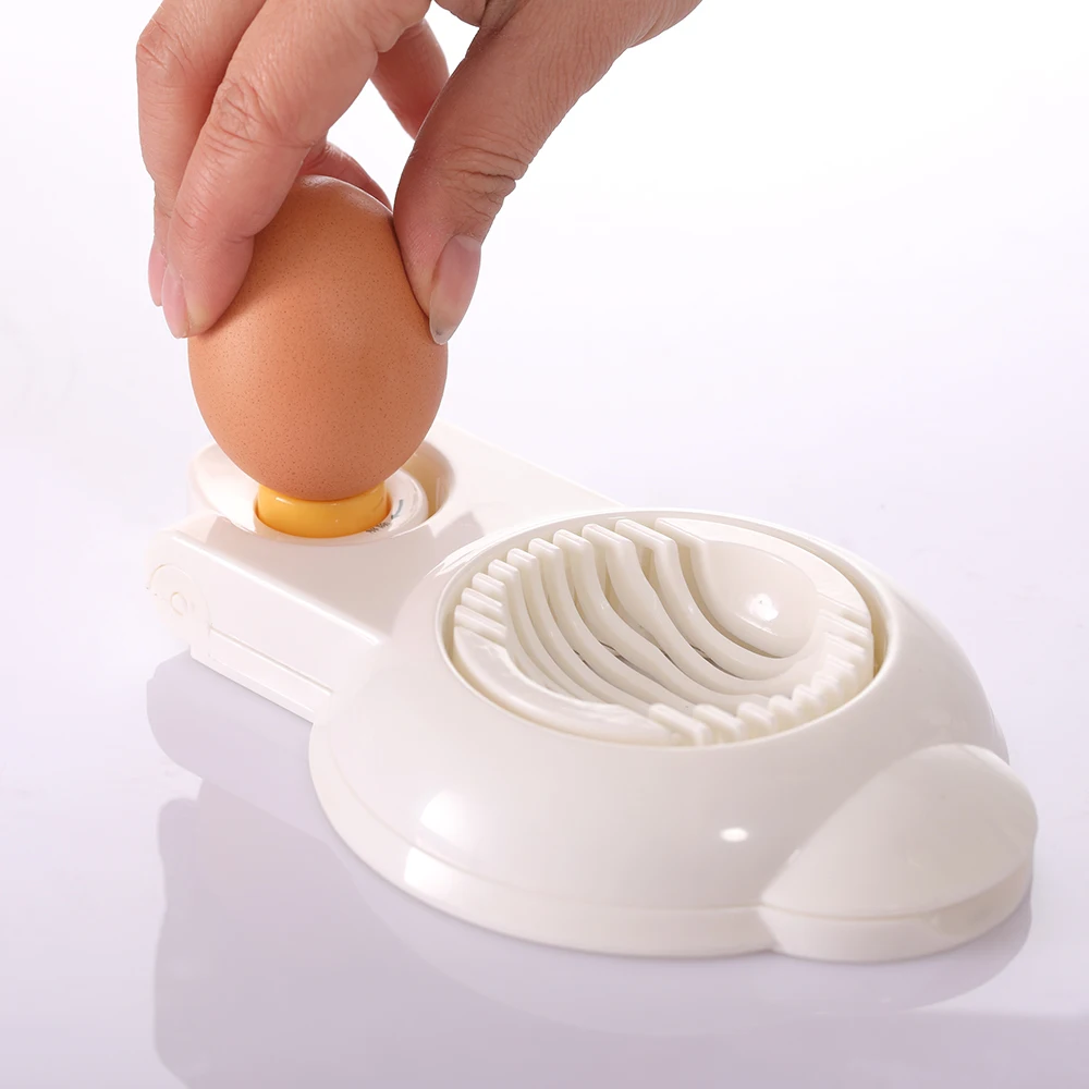 factory custom color cheap plastic  boiled egg slicer cutter