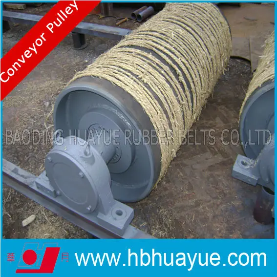 промышленных конвейерных глава и хвост шкив