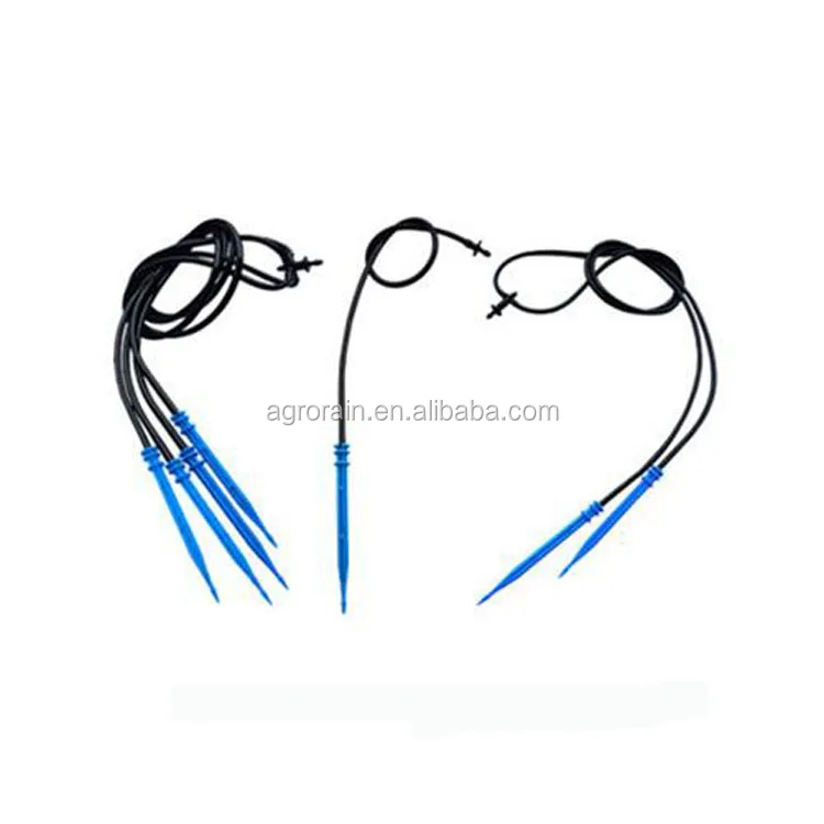 Economical 2 Outlet Arrow Dripper for pot plant vegetable drip irrigation