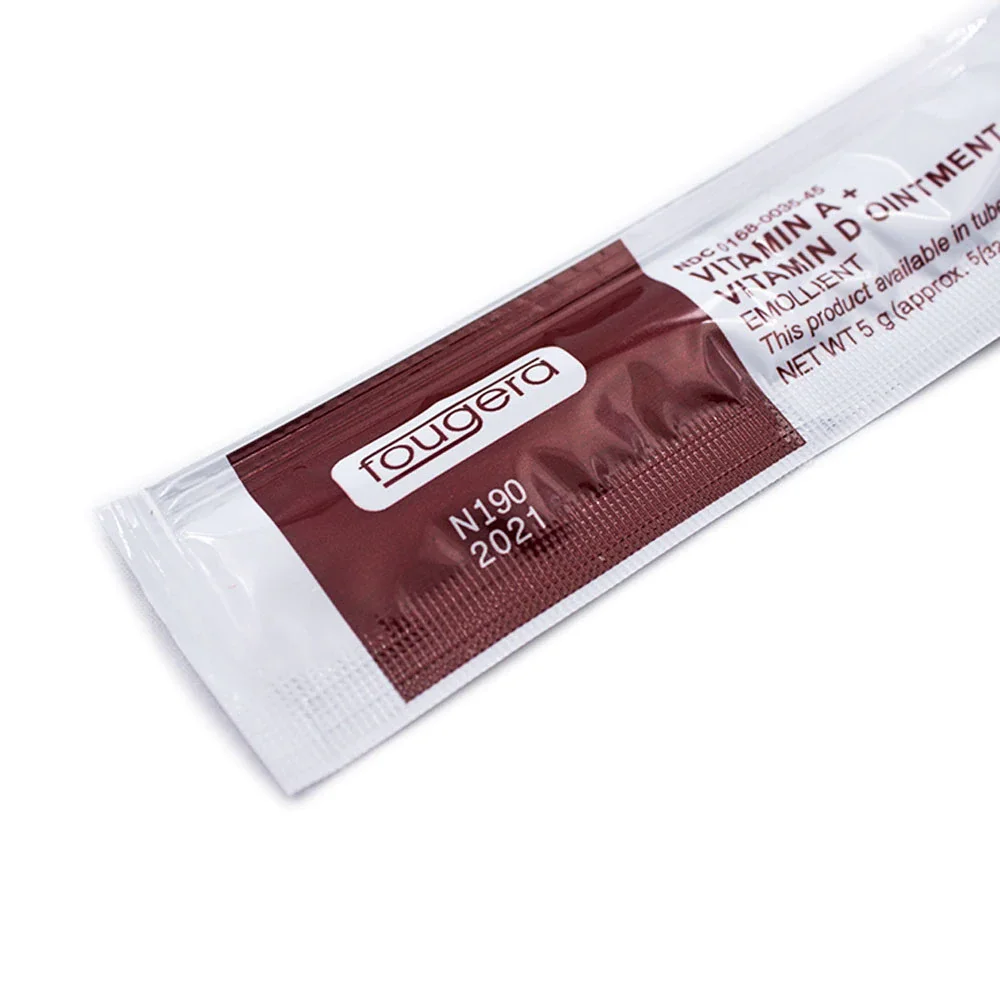 100PCS Tattoo Aftercare Cream Vitamin A+D Anti Scar Vitamin A D Ointment For Permanent Makeup Tattoo Supplies