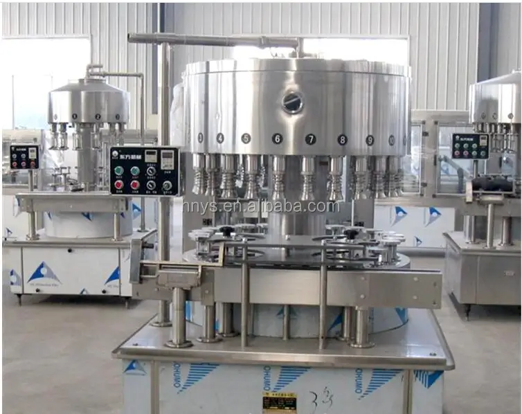 high quality small carbonated soft drink beverage filling line