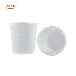 PP Small Digital Liquid Lab Liquor Plastic Medicine Measuring Cup for Hospital