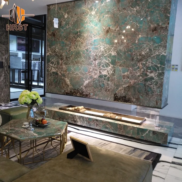 Natural Stone Verde Amazonas Green Granite Big Slabs Polished Brazilian Exotic Amazonite Slabs Green Granite Price