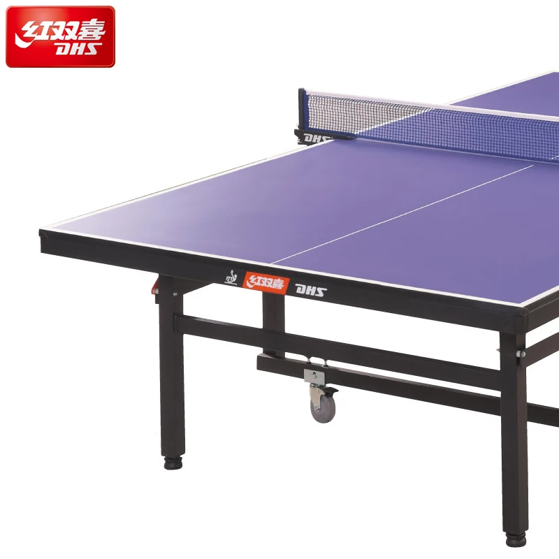 
T1024 25mm ittf approved professional moveable and foldable DHS indoor pingpong table tennis table 