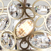 
Wholesale beaded chandelier crystal prisms vintage edison square pendant lamp large modern crystal chandelier lighting 