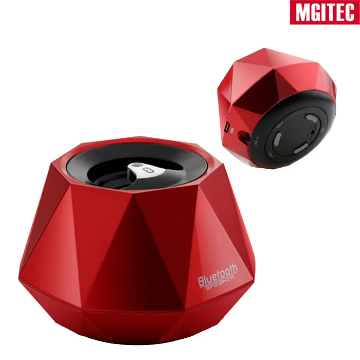 Мини Алмаз Bluetooth беспроводной стерео динамик с микрофоном для телефона и AUX линии в