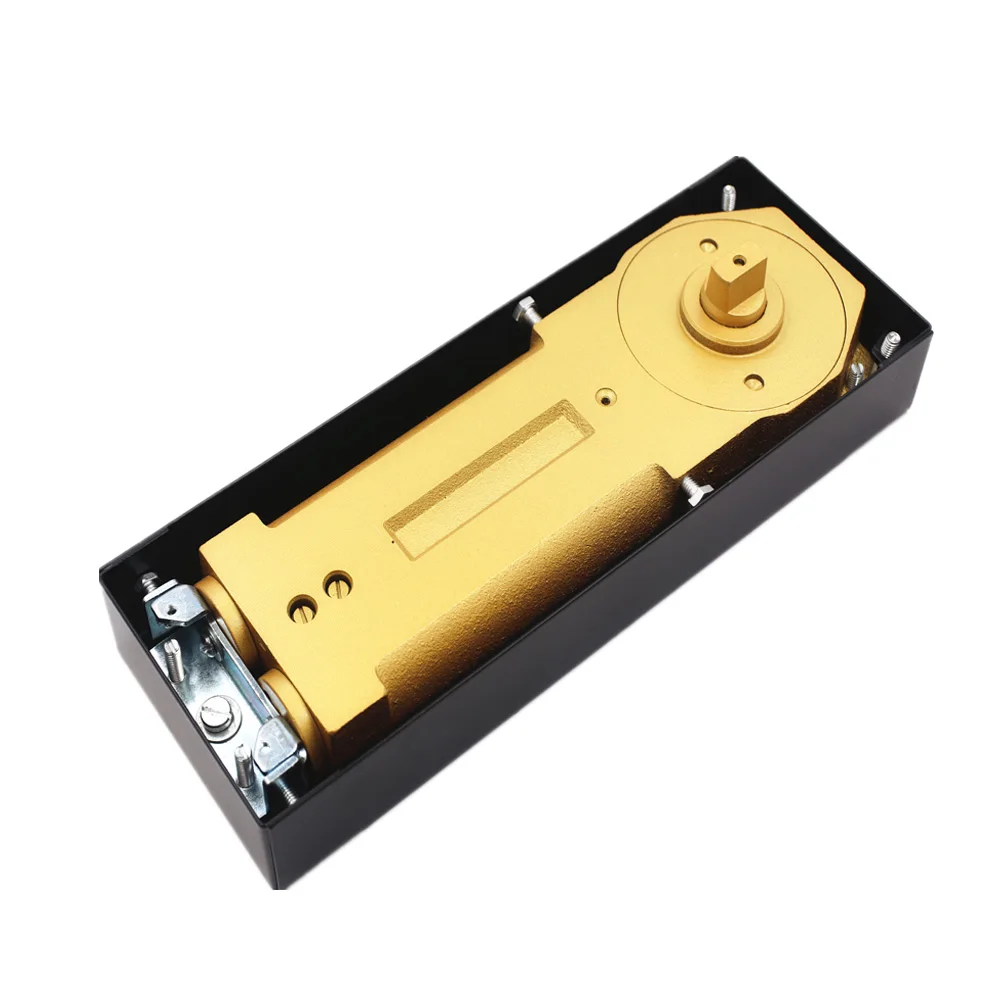 Double cylinder hydraulic floor machine for glass door spring floor gymnastics