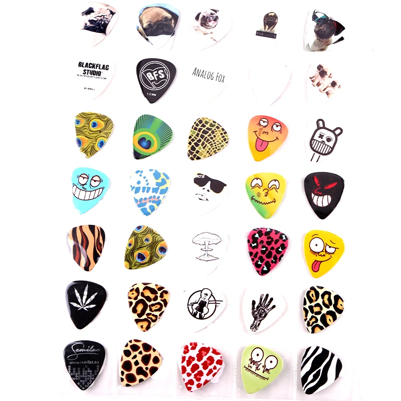 Wholesale High Quality Custom Celluid Guitar Picks