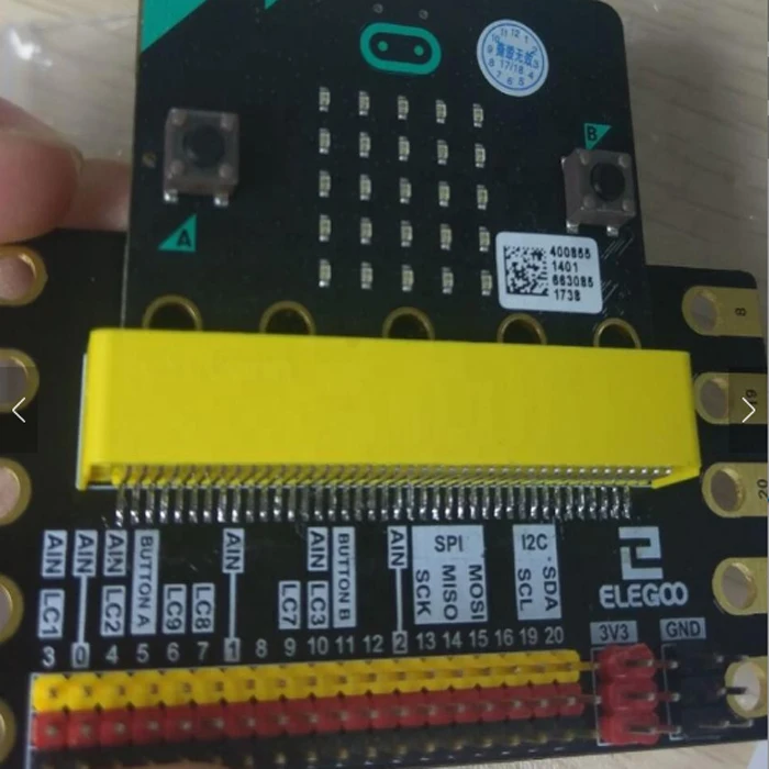 
40pin SMT 1.27mm board to board connector for BBC micro bit slot ,color optional 