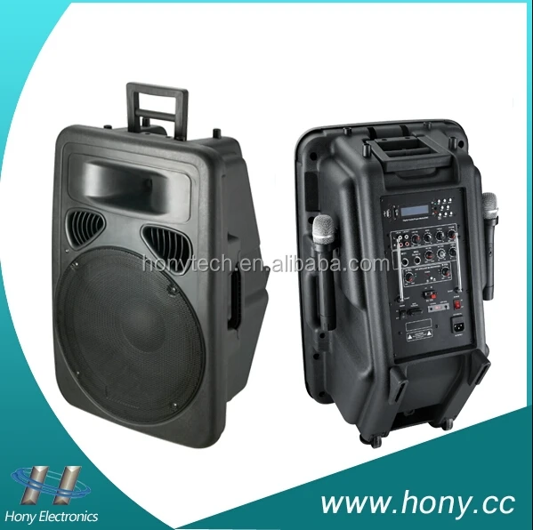 Night music cube portable plastic cabinet speaker box from china speaker supplier
