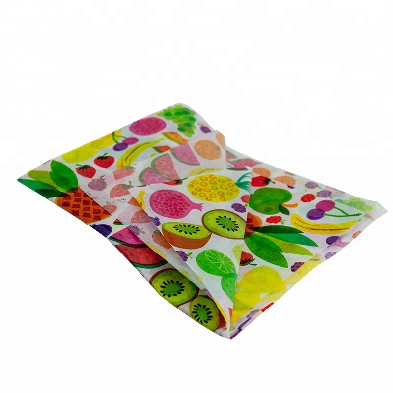 
FSC Wholesale Colorful Tissue Paper Custom Logo Printed Wrapping Paper for Clothes 