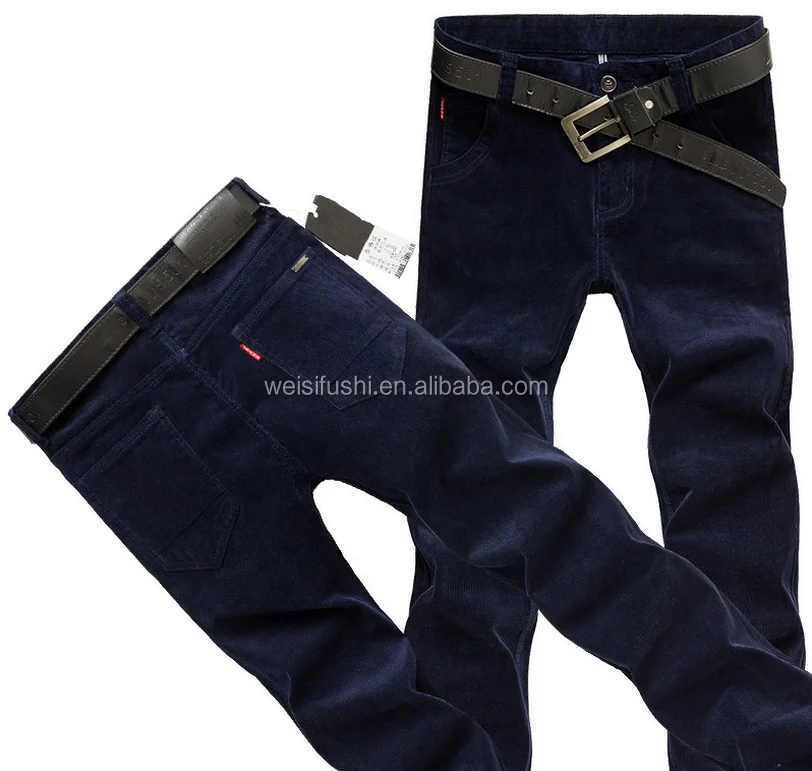 
wholesale oem casual mens cotton spandex heavy corduroy pants 