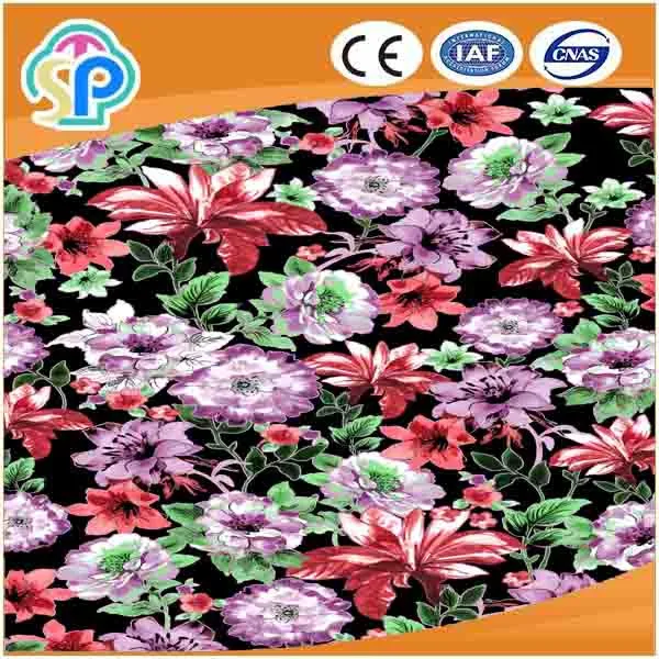 
Cheapest 100% printed rayon fabric viscose dyed fabrics rayon 