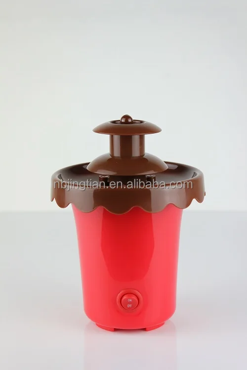 Plastic Mini Chocolate fondue fountain Used with battery
