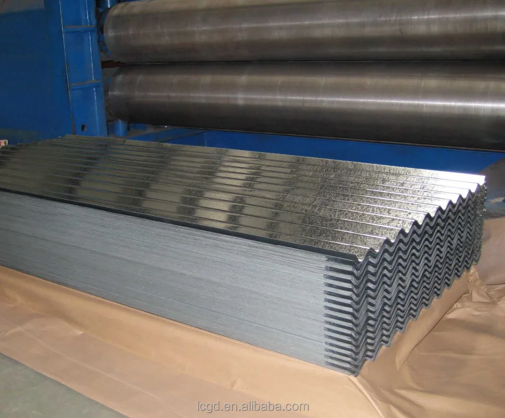 toles ondulee galvanized corrugated steel sheet