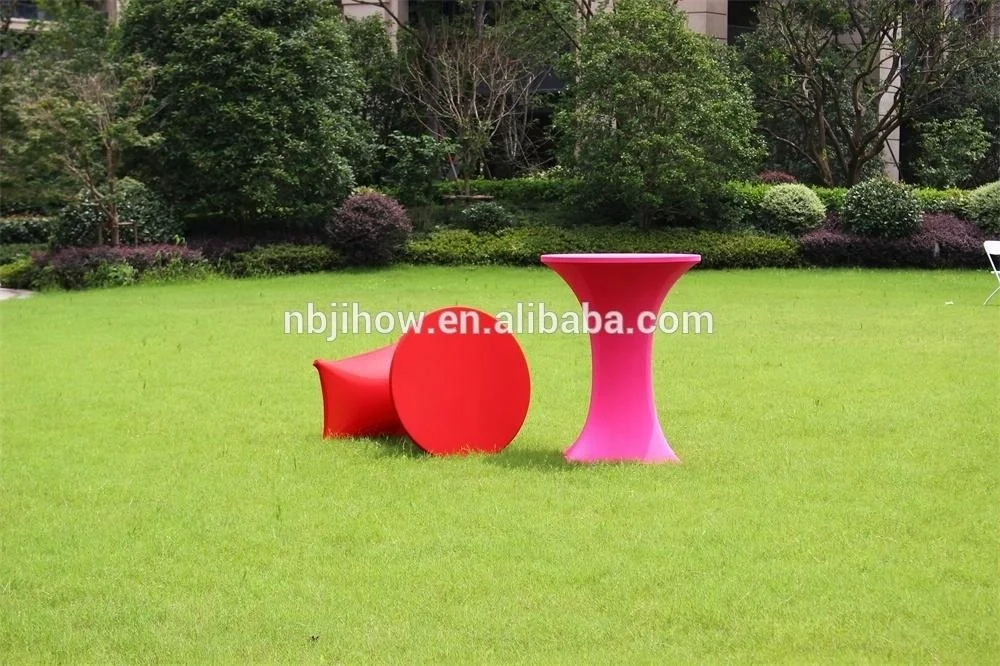 outdoor event promotion plastic folding cocktail bar bistro dining table