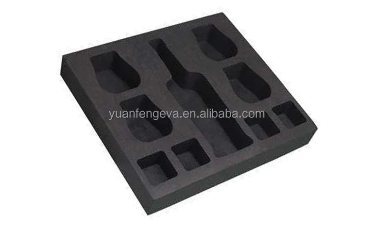 Custom Eco-friendly Die Cutting EVA Wine Foam Insert