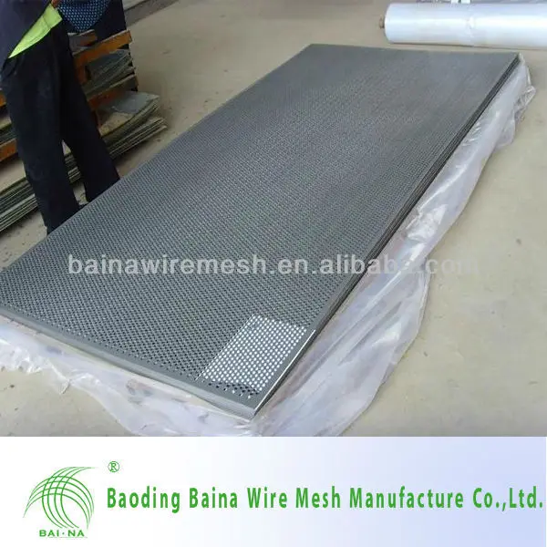 China Speaker Grille Punching Perforated Metal Mesh
