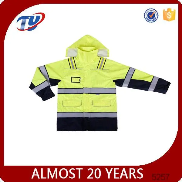 Cheap Reflective Waterproof High Visibility Jacket