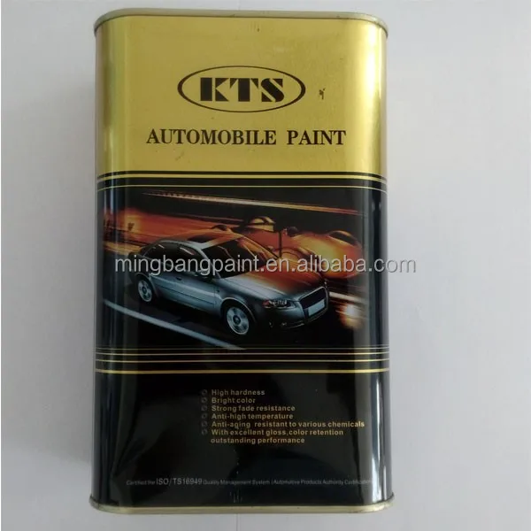 
Acrylic Resin 1k Automotive Based Paint Supplies 