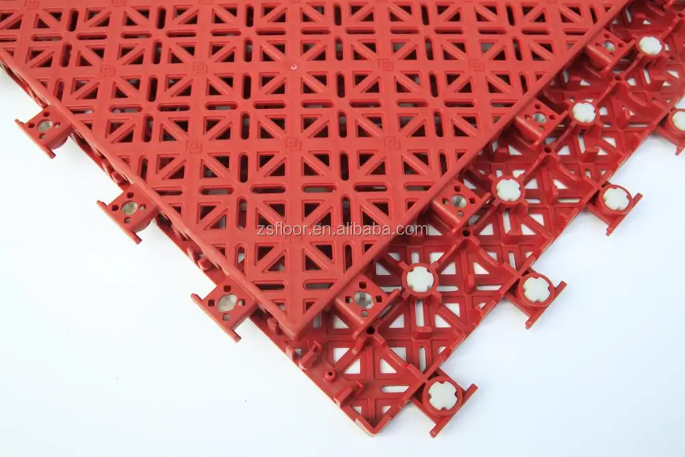 China portable outdoor interlocking outdoor basketball court surface