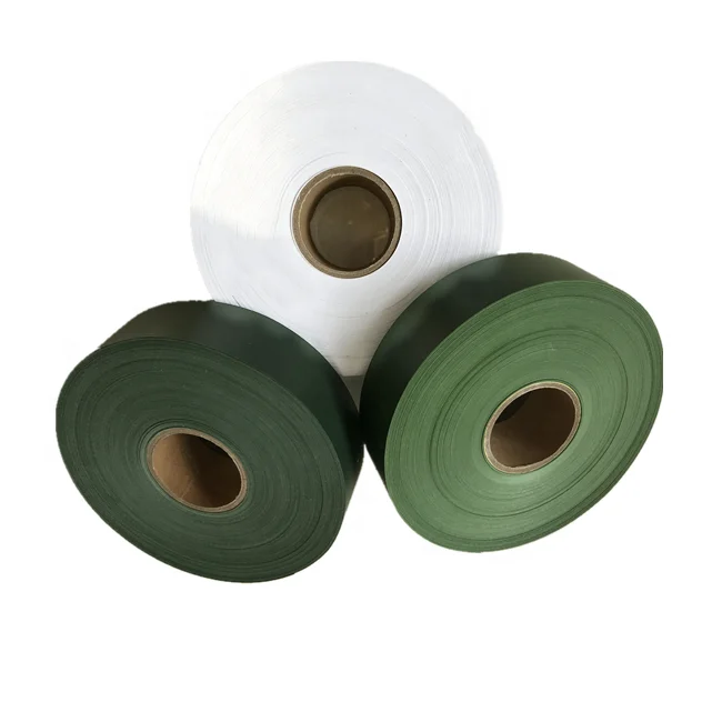 ПВХ пластиковая пленка для изготовления листьев рождественской елки, гирлянды, забора травы