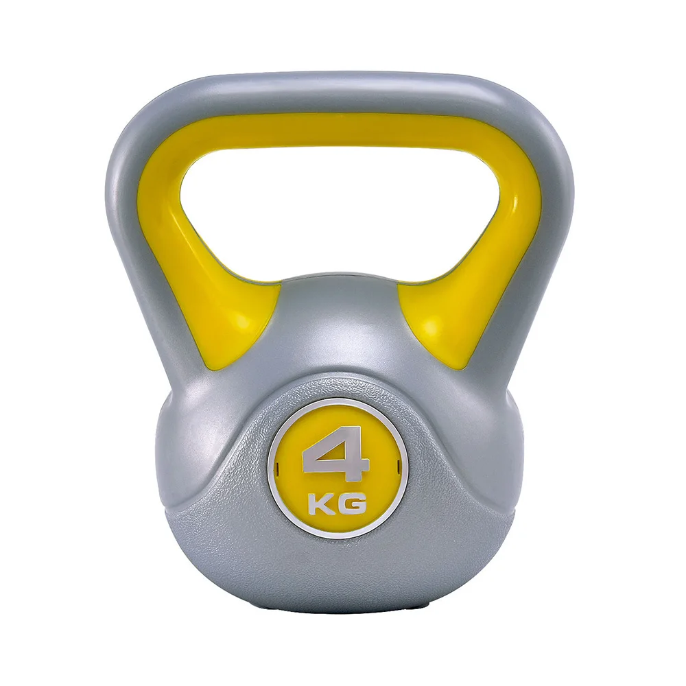 
Ergonomic Tone Fitness Plastic Kettlebell with Iron Sand Insert 