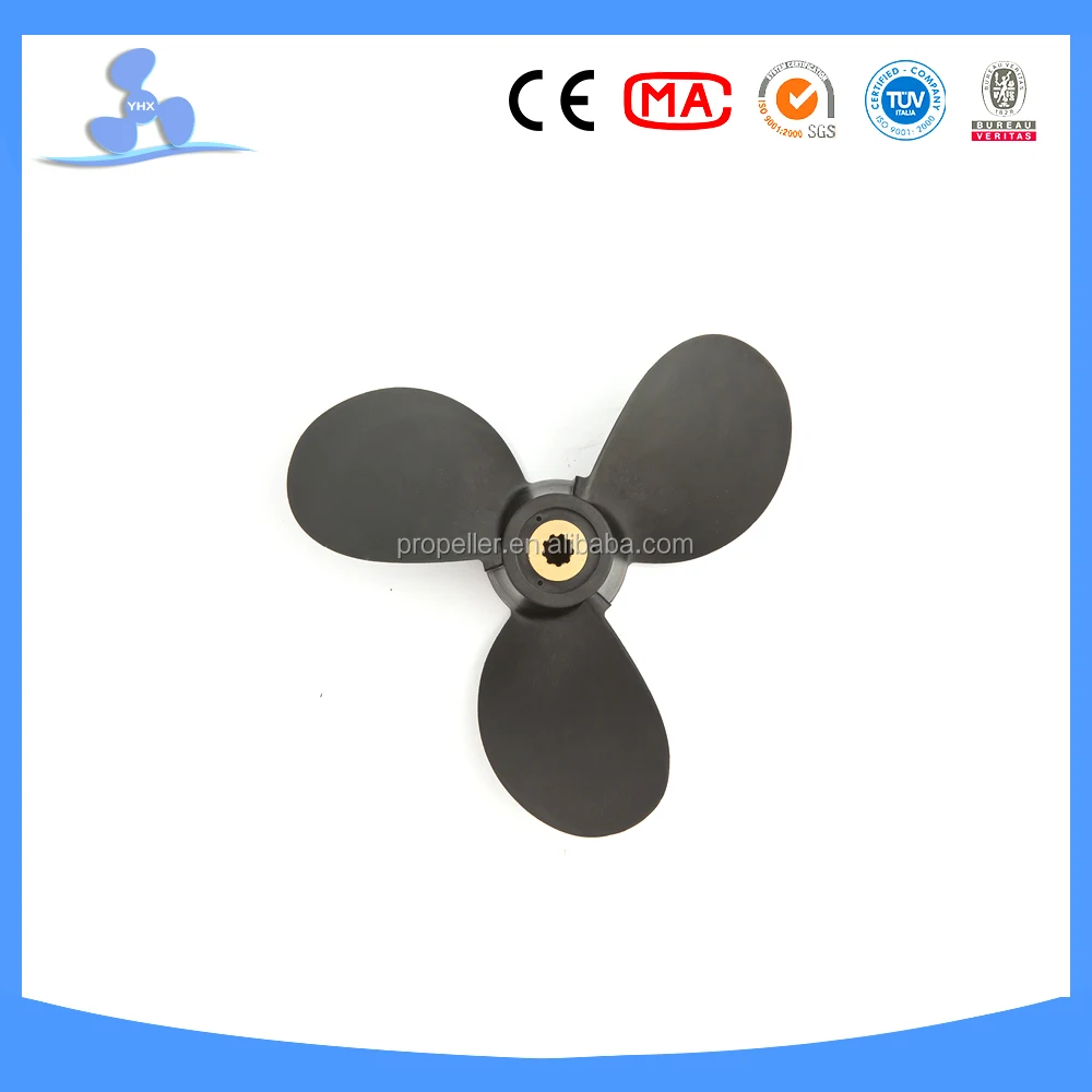 Подвесной пластиковый пропеллер с 3 лопастями для двигателя YAMAHA 4-6 л.с.