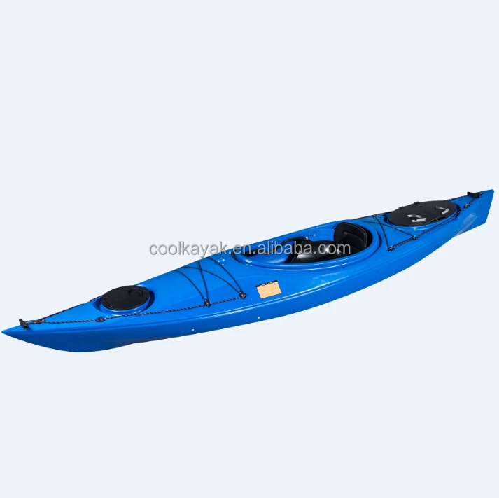 
SWIFT High Quality LLDPE ocean canoe sit in single sea kayak with rotomolded plastic 