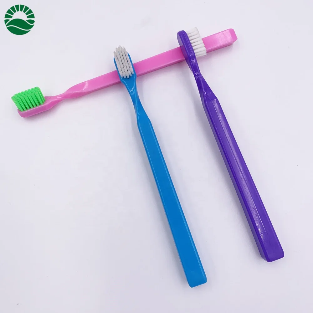 
Swiss colorful adult toothbrush soft bristles flag tooth brush 