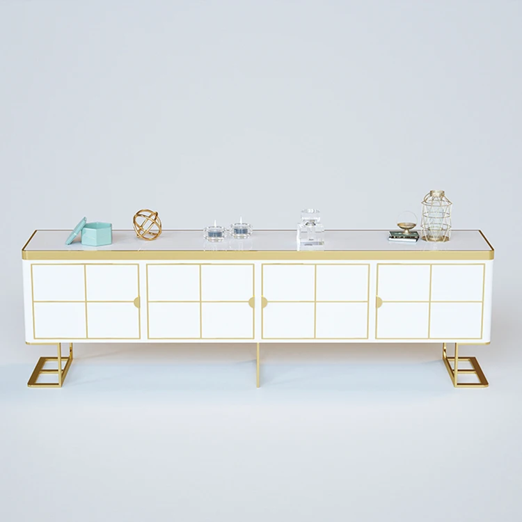 
Modern Luxury Design Villa Living Room TV Cabinet 