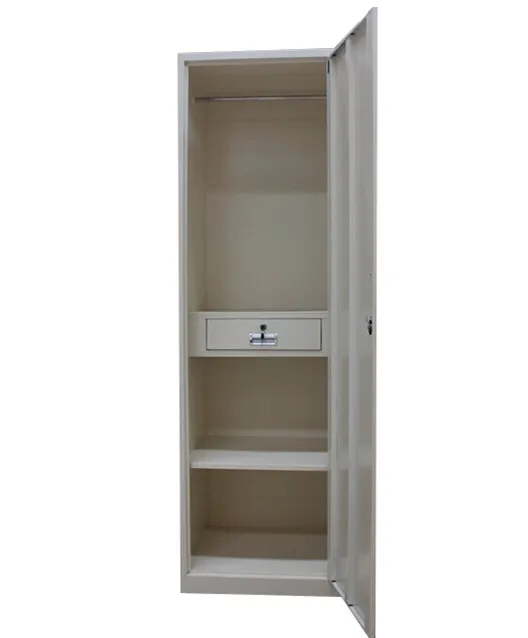 Multi-purpose single door flower painted home metal almirah designs with price