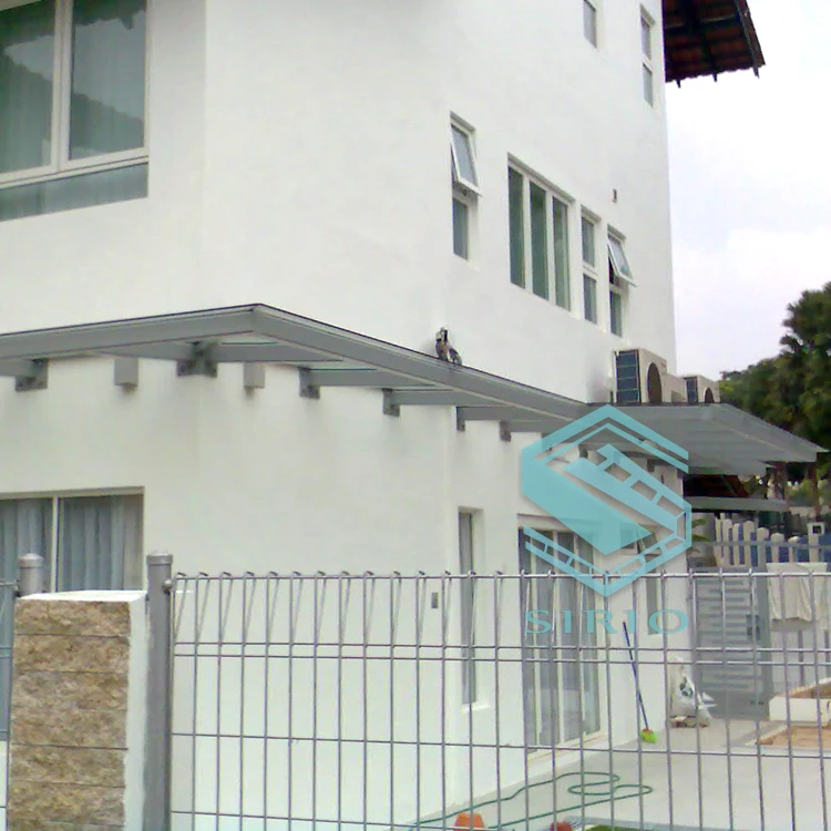 Windows Навес набор со стальной поддержки модель 54