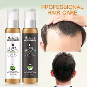 Mokeru hair growth serum private label removal treatment spray  anti loss magic fast regrowth improve deep strong solid hair