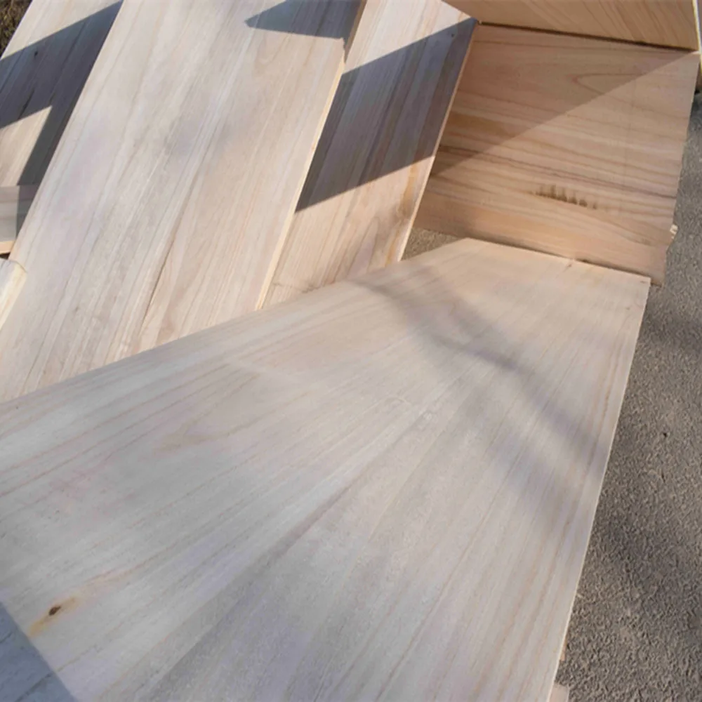 Lightweight Paulownia  Wood Board Panel For Funeral Caskets
