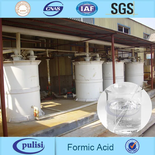 горячая продажа! профессиональный поставщик муравьиной кислоты 85% еды