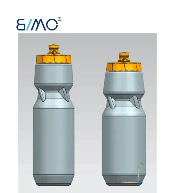 Best Outdoor Sports Water Bottle 21 oz Water Bottle Plastic Easy To Grab Squeeze Water Bottle With Screw Lid