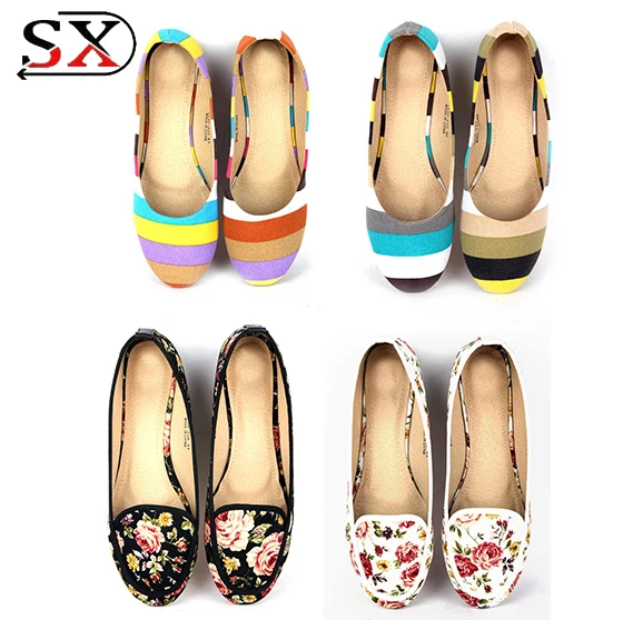 Cheap Women Shoes Wholesale Fold Latest Design Roll Ballet Flats Wedding