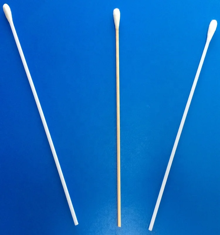 OEM Disposable Sterile Cotton Swab Stick for Treating Wounds Cotton Buds with PP Handle