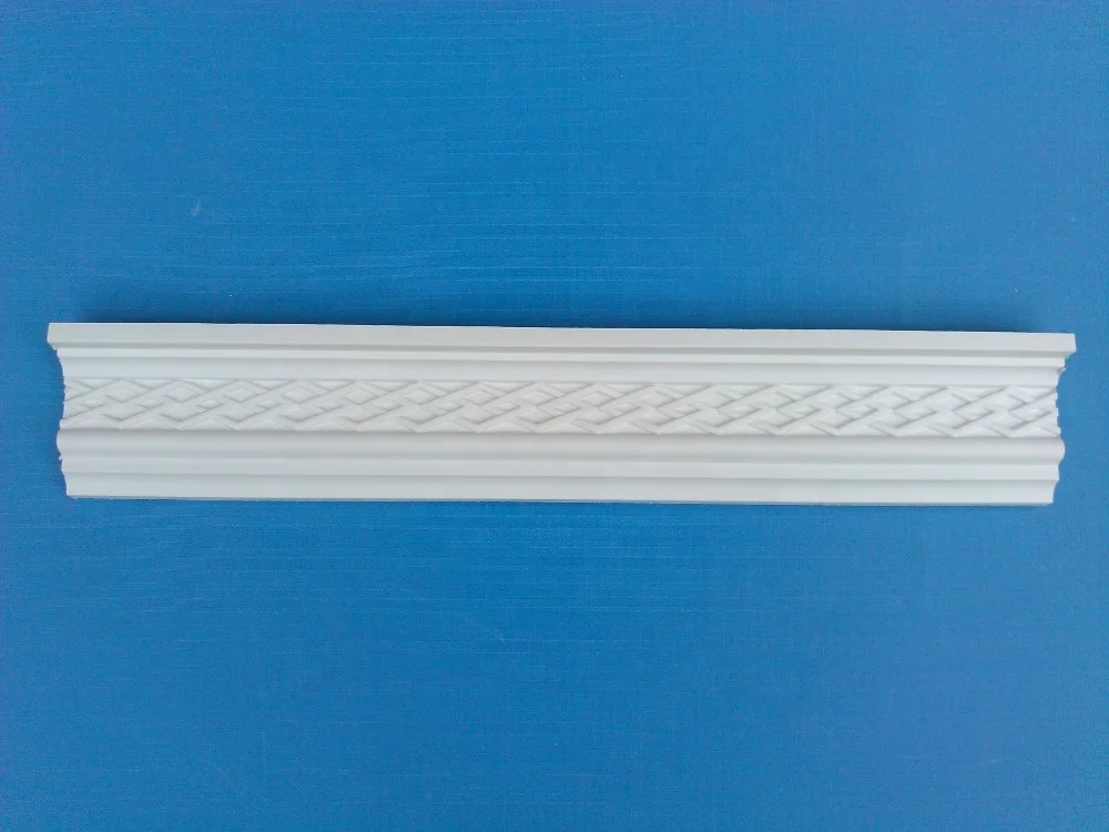 Home decoration arabic pu moldings plaster ceiling cornice